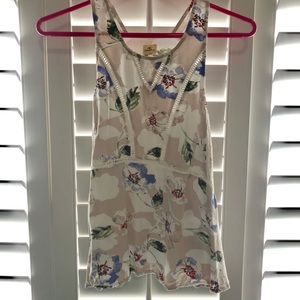 Floral tank top